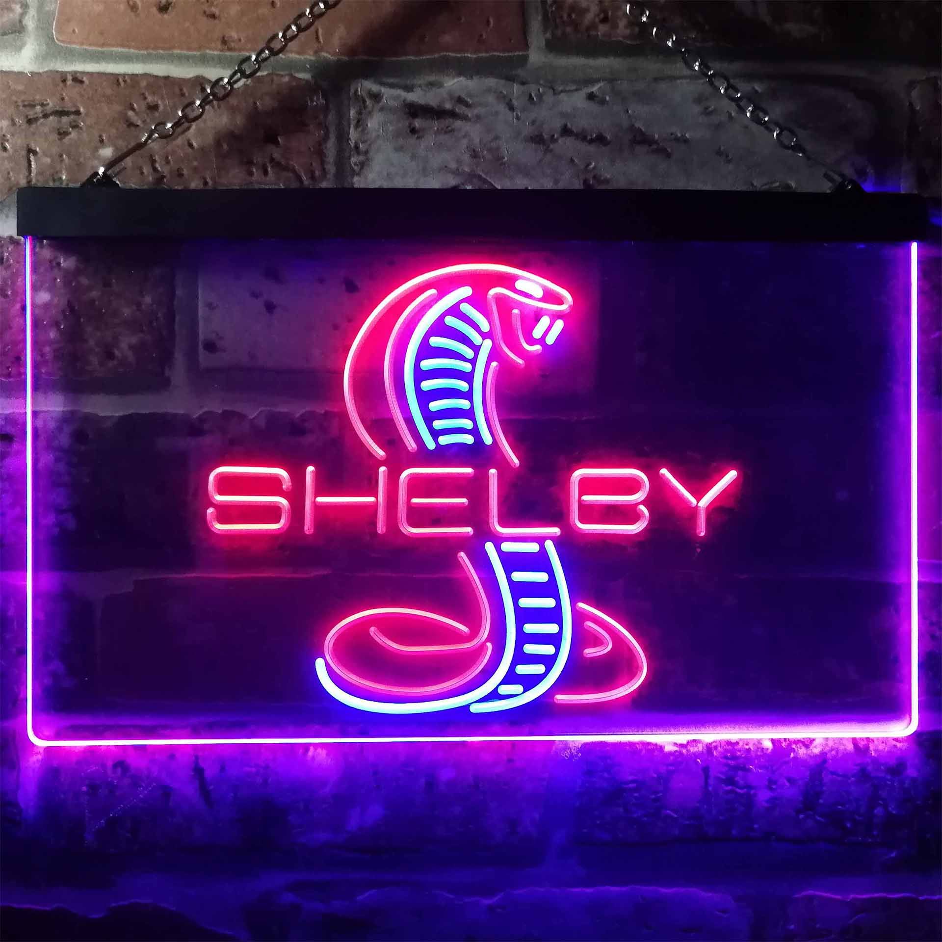 Ford Shelby Dual LED Neon Light Sign